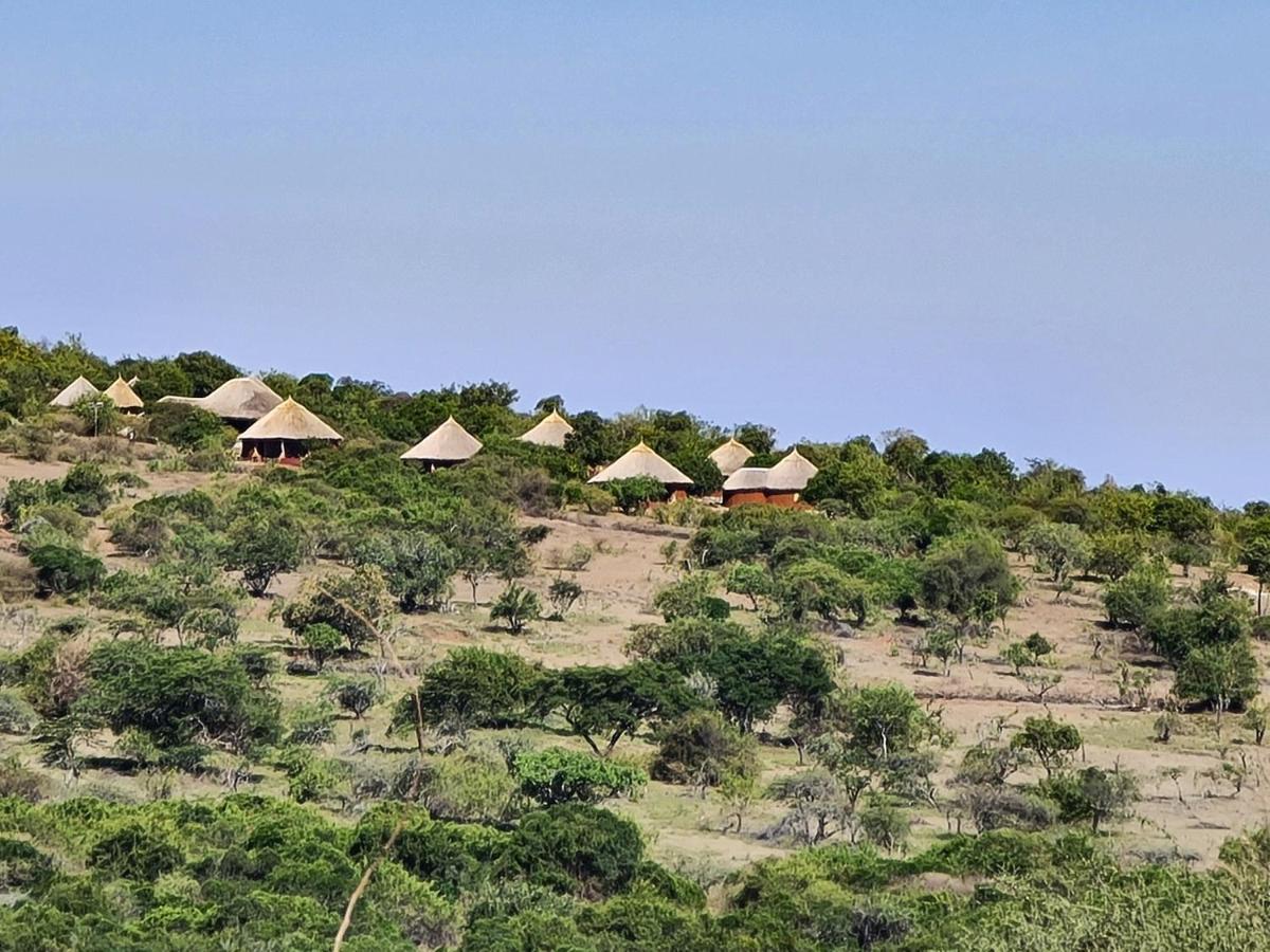 Africa Safari Maasai Boma Camping Serengeti-Savanne Exterior foto