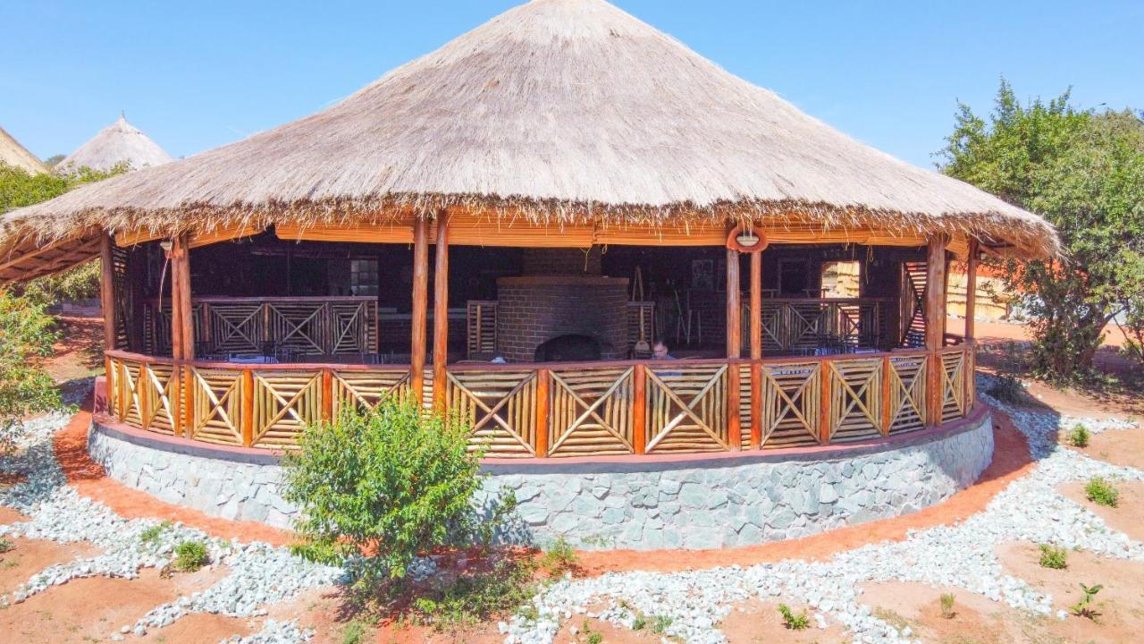 Africa Safari Maasai Boma Camping Serengeti-Savanne Exterior foto