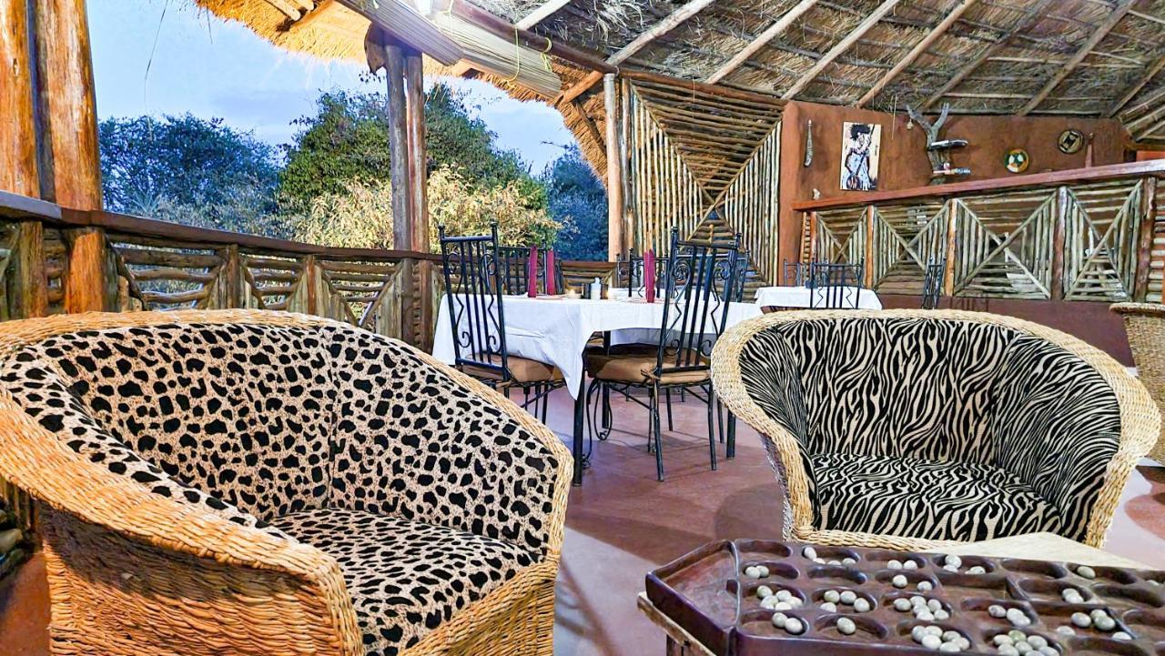Africa Safari Maasai Boma Camping Serengeti-Savanne Exterior foto