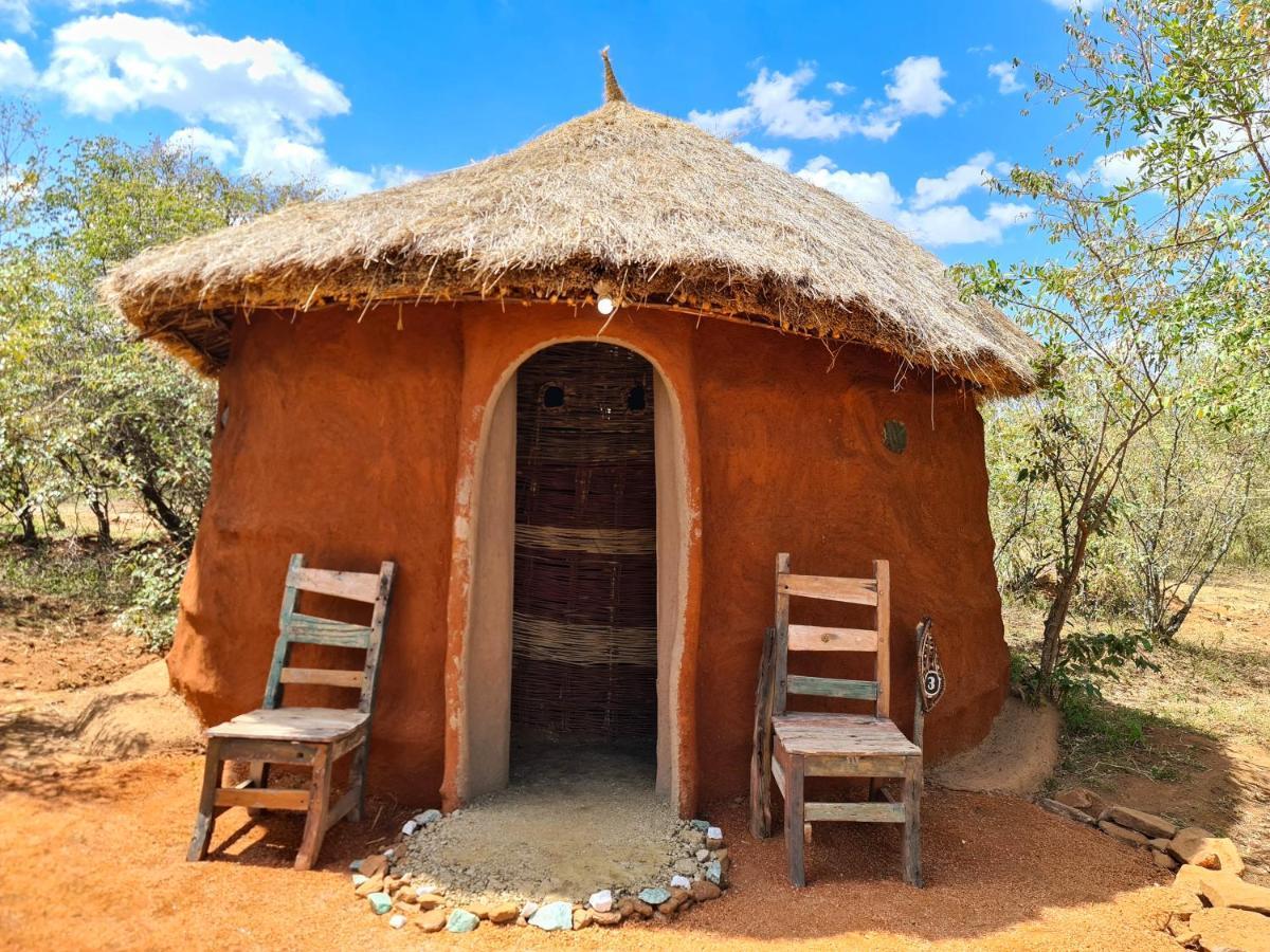 Africa Safari Maasai Boma Camping Serengeti-Savanne Exterior foto